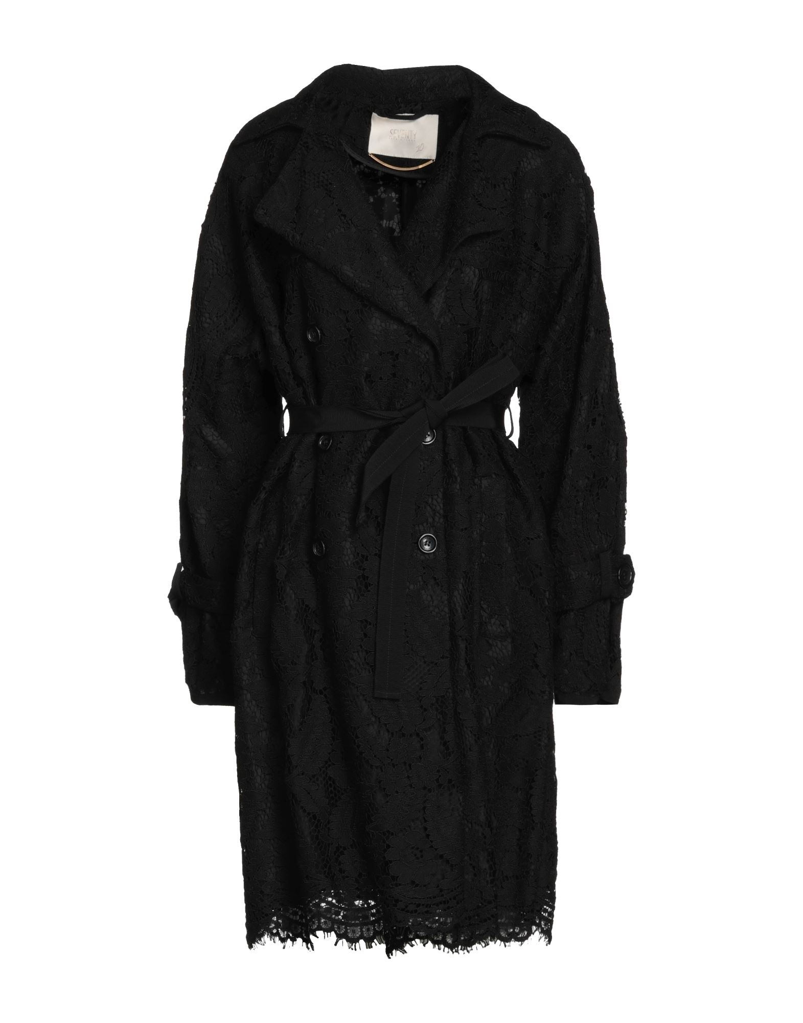 Seventy Sergio Tegon Overcoats In Black