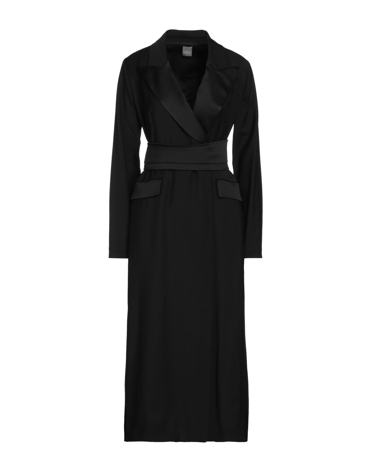 Lorena Antoniazzi Overcoats In Black