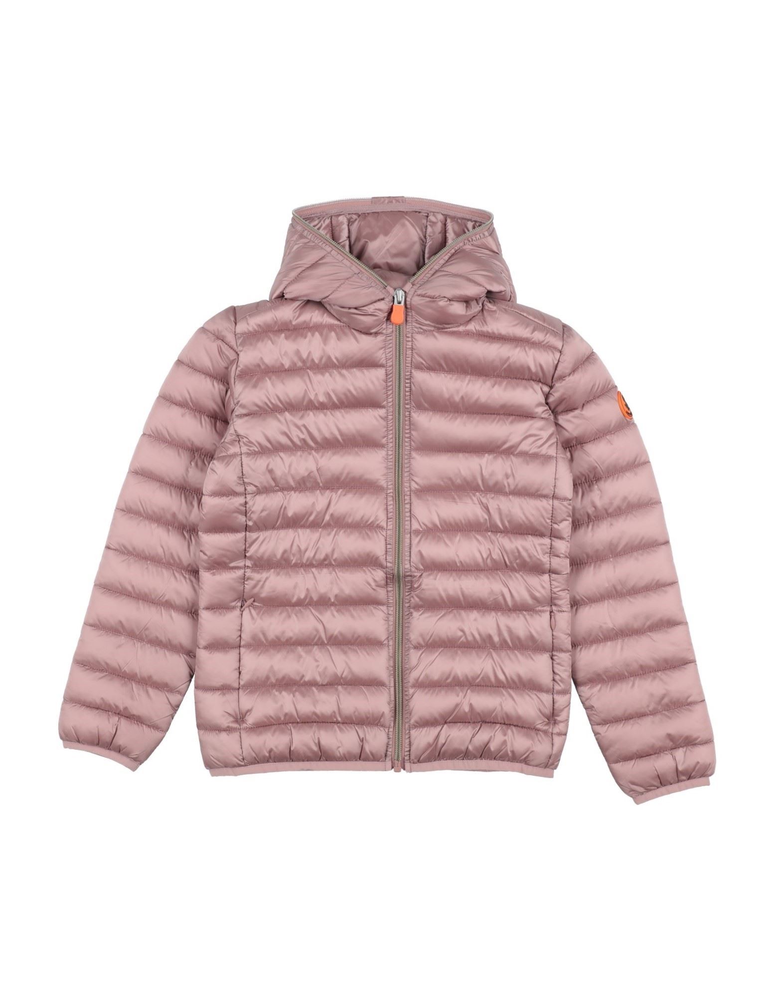 Save The Duck Kids' Down Jackets In Pastel Pink
