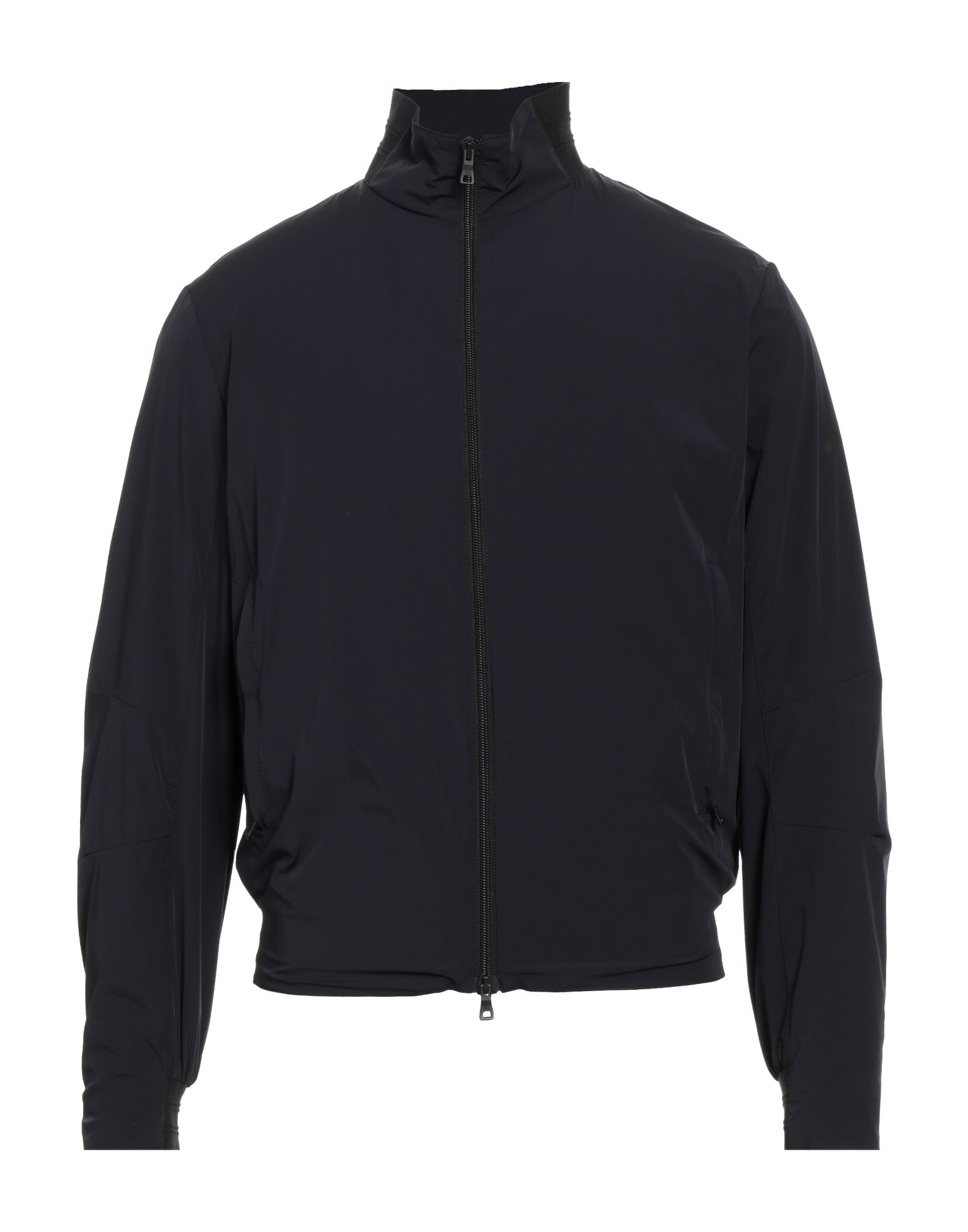 ESEMPLARE ESEMPLARE MAN JACKET MIDNIGHT BLUE SIZE L NYLON, ELASTANE