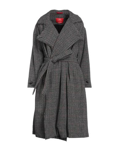 Paltò Woman Coat Grey Size 6 Virgin Wool