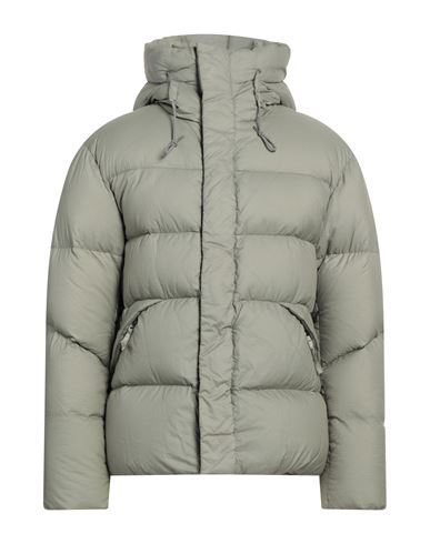 Ten C Man Down Jacket Dark Purple Size 44 Polyamide In Sage Green