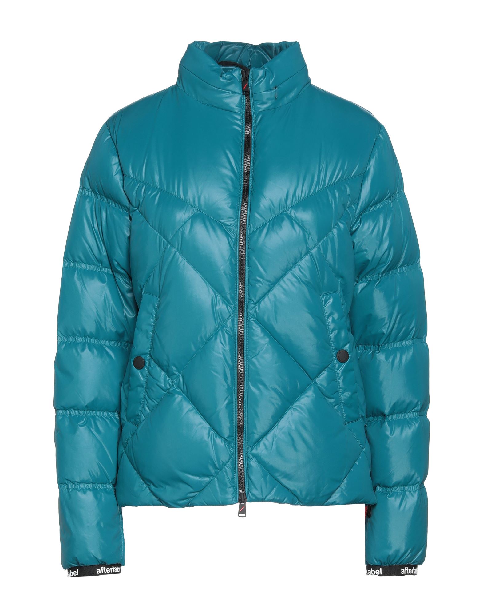 Afterlabel Down Jackets In Green