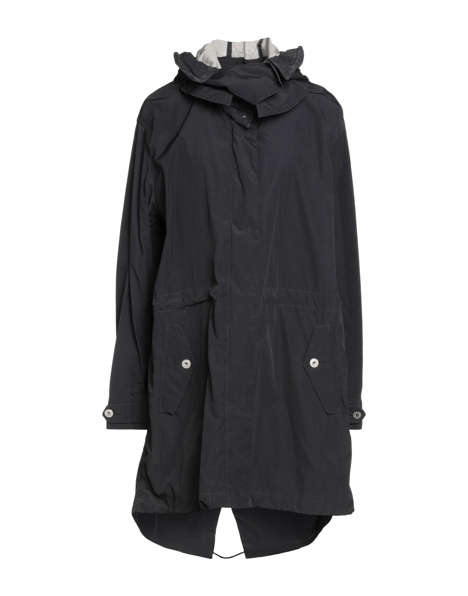 Shop Spiewak Woman Overcoat & Trench Coat Black Size Xl Polyester, Nylon