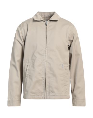 Carhartt Man Jacket Dove Grey Size M Polyester, Cotton