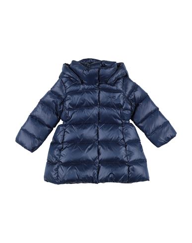 Polo Ralph Lauren Babies'  Water-resistant Down Long Coat Toddler Girl Down Jacket Midnight Blue Size 5 Recyc