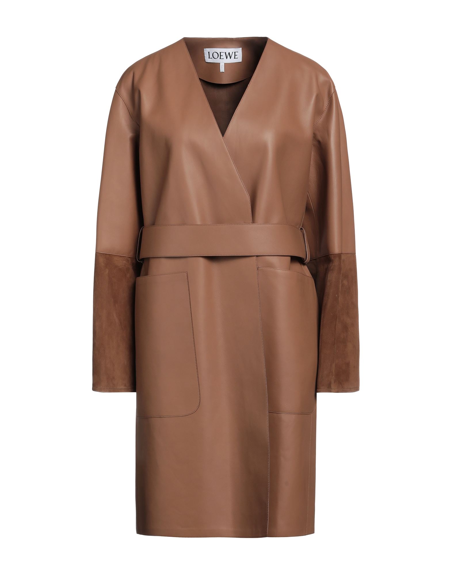 Loewe Overcoats In Brown