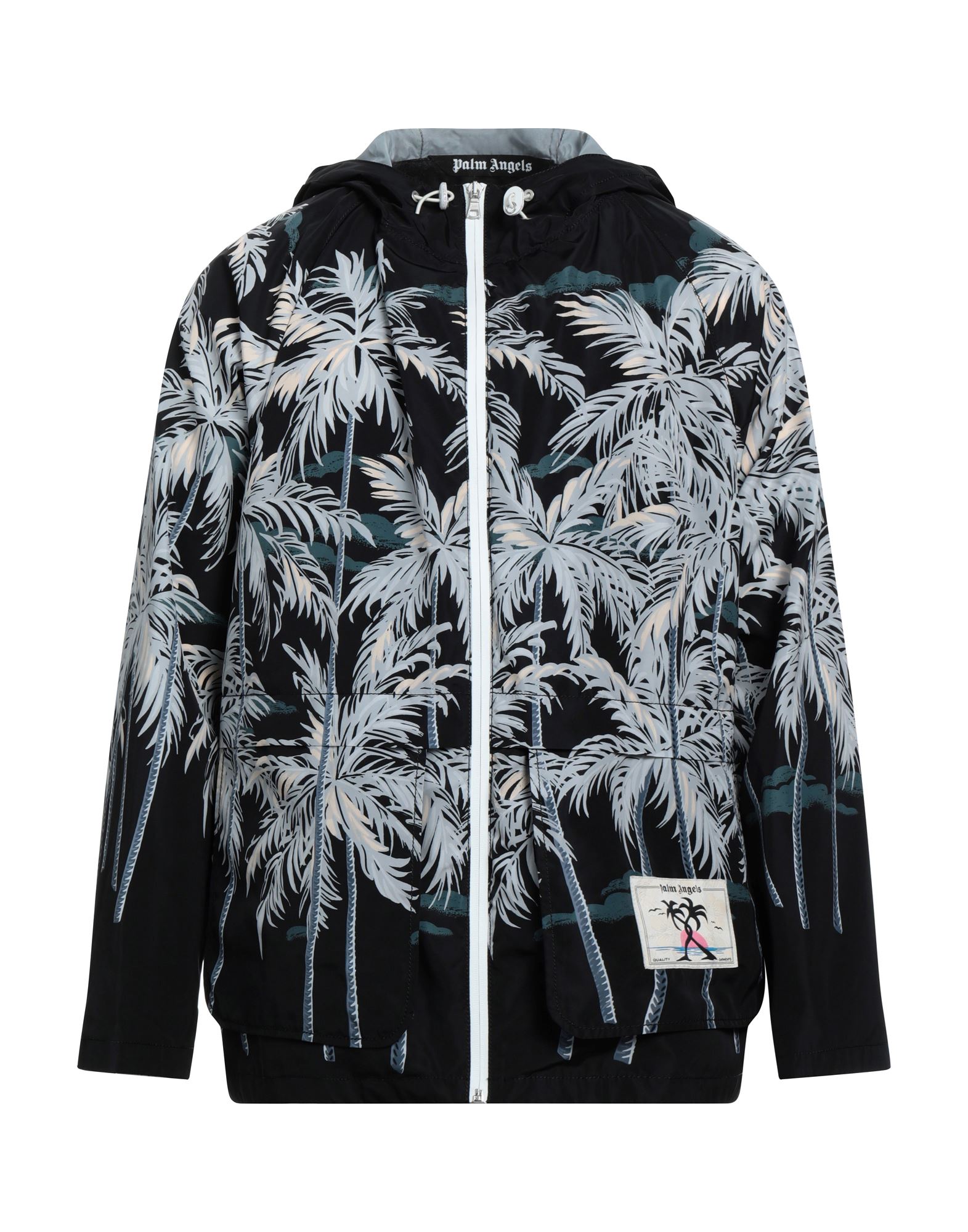 Palm Angels Jackets In Black