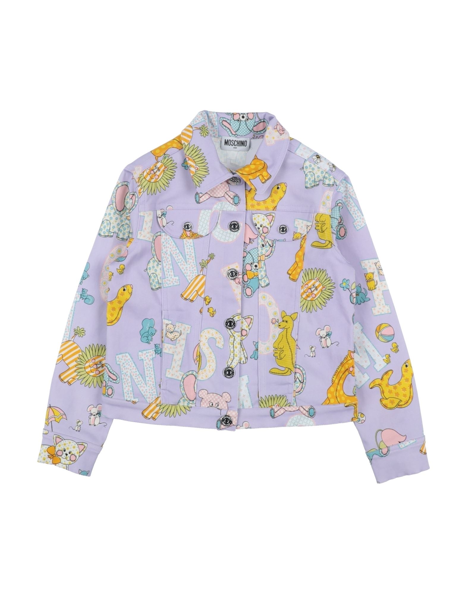Moschino Teen Kids' Jackets In Lilac