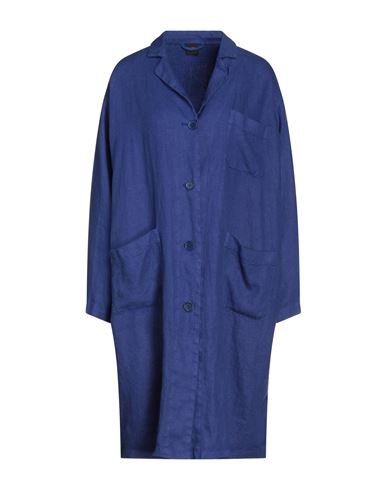 Woman Overcoat & Trench Coat Light green Size 0 Linen