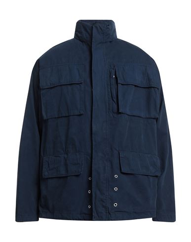 Aspesi Man Jacket Blue Size M Cotton