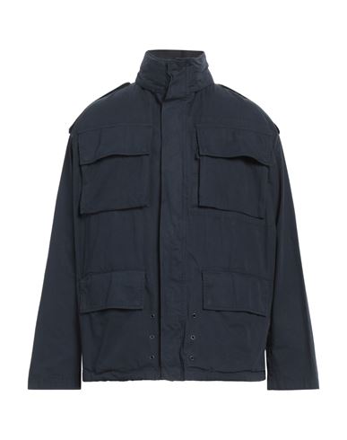 Aspesi Man Jacket Navy Blue Size M Cotton