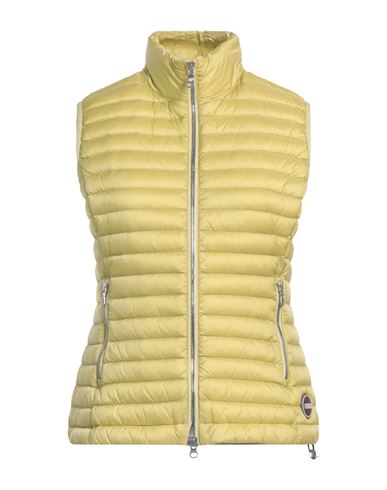 Colmar Woman Vest Lime Green Size 6 Polyamide In Yellow
