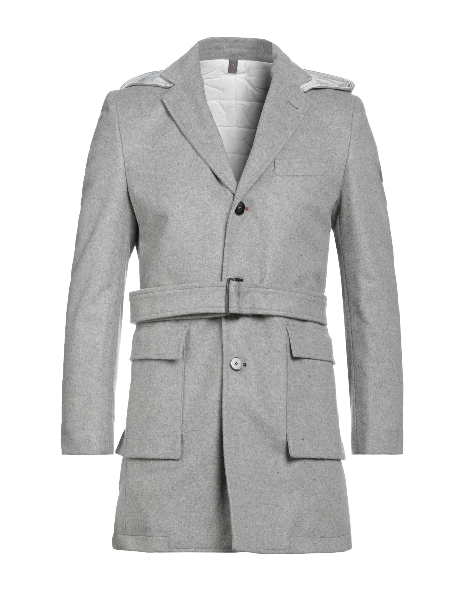 Asfalto Coats In Grey