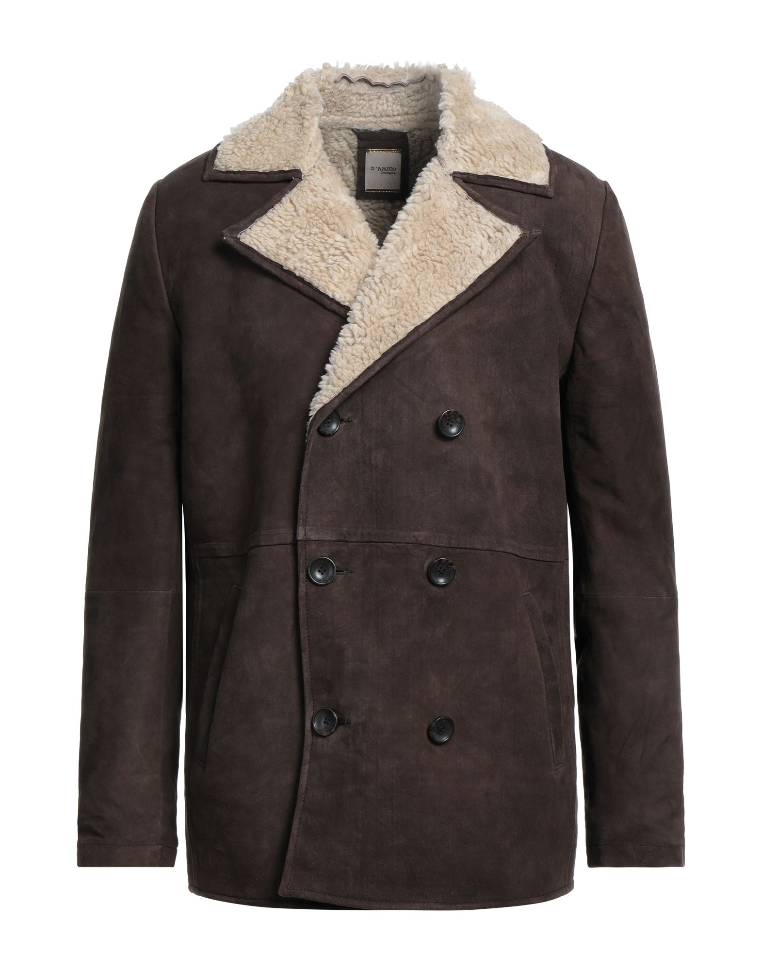 Andrea D'amico Coats In Brown