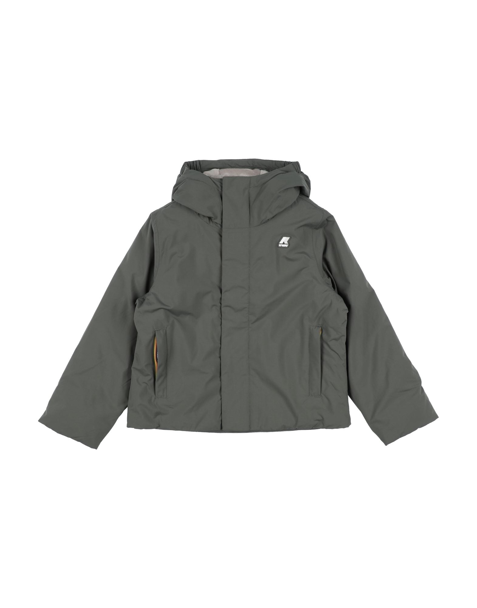 K-way Kids' Jackets In Military Green