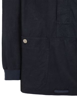 Washed Cupro Buttoned Jacket