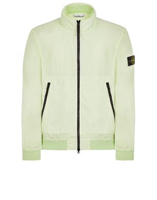 Stone island store lime green jacket