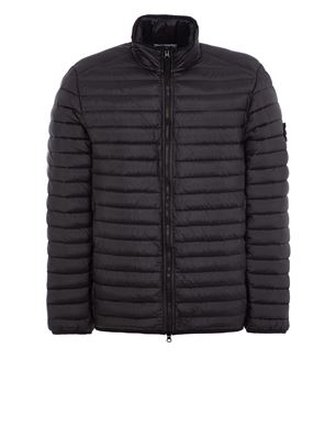 Stone island outlet black puffer jacket