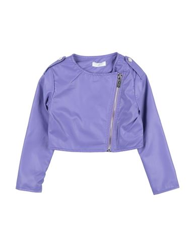Fun & Fun Babies'  Toddler Girl Jacket Lilac Size 7 Cotton, Polyurethane In Purple