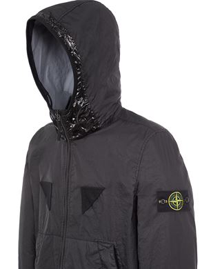 Stone island membrana 3l tc zip clearance hooded shell jacket