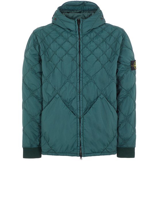Sold out - Other colours available STONE ISLAND 41831 SKIN TOUCH NYLON STELLA WITH PRIMALOFT®-TC  Jacket Man Bottle Green