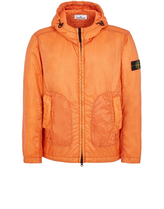 Jacket Man 42025 PACKABLE_GARMENT DYED MICRO YARN WITH PRIMALOFT®-TC Front STONE ISLAND