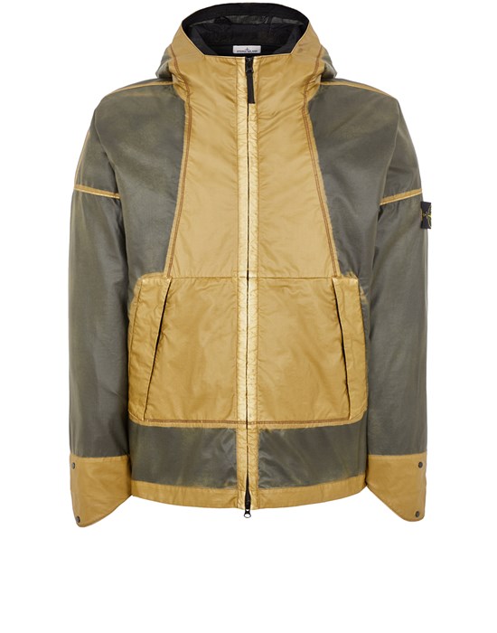 Jacket 430T1 HAND-SPRAYED MUSSOLA GOMMATA-TC STONE ISLAND - 0