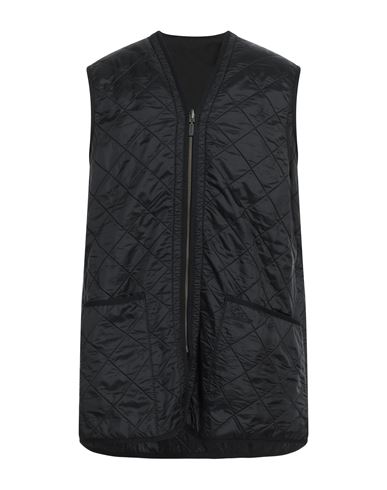 Barbour Polarquilt Waistcoat/zip Man Jacket Black Size L Polyamide