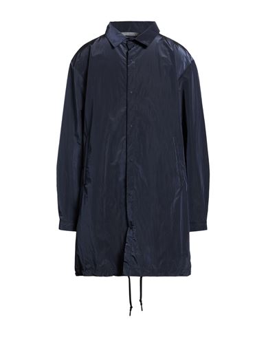 Herno Laminar Man Overcoat & Trench Coat Midnight Blue Size 48 Polyamide, Polyurethane In Blue