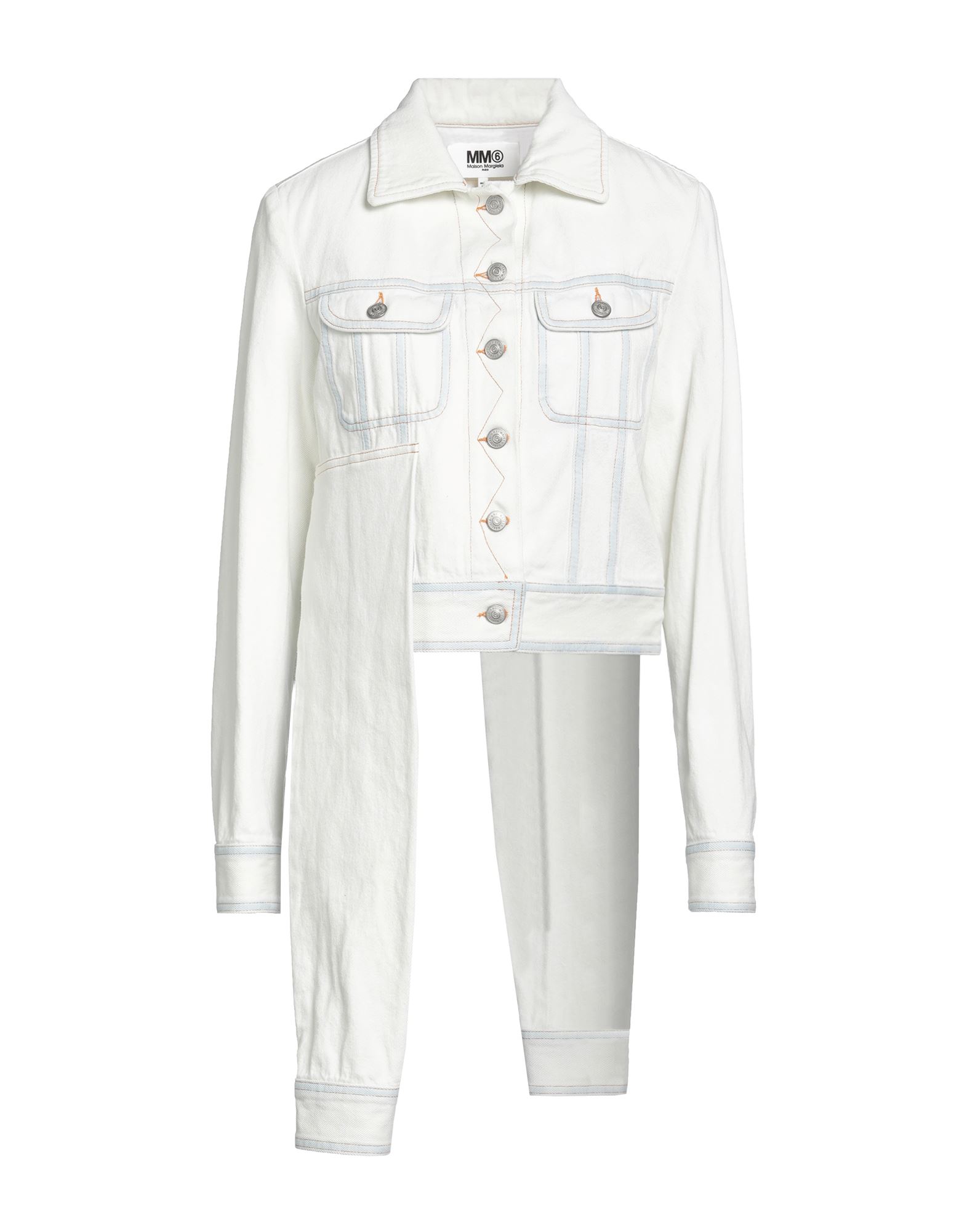 Mm6 Maison Margiela Denim Outerwear In Blue
