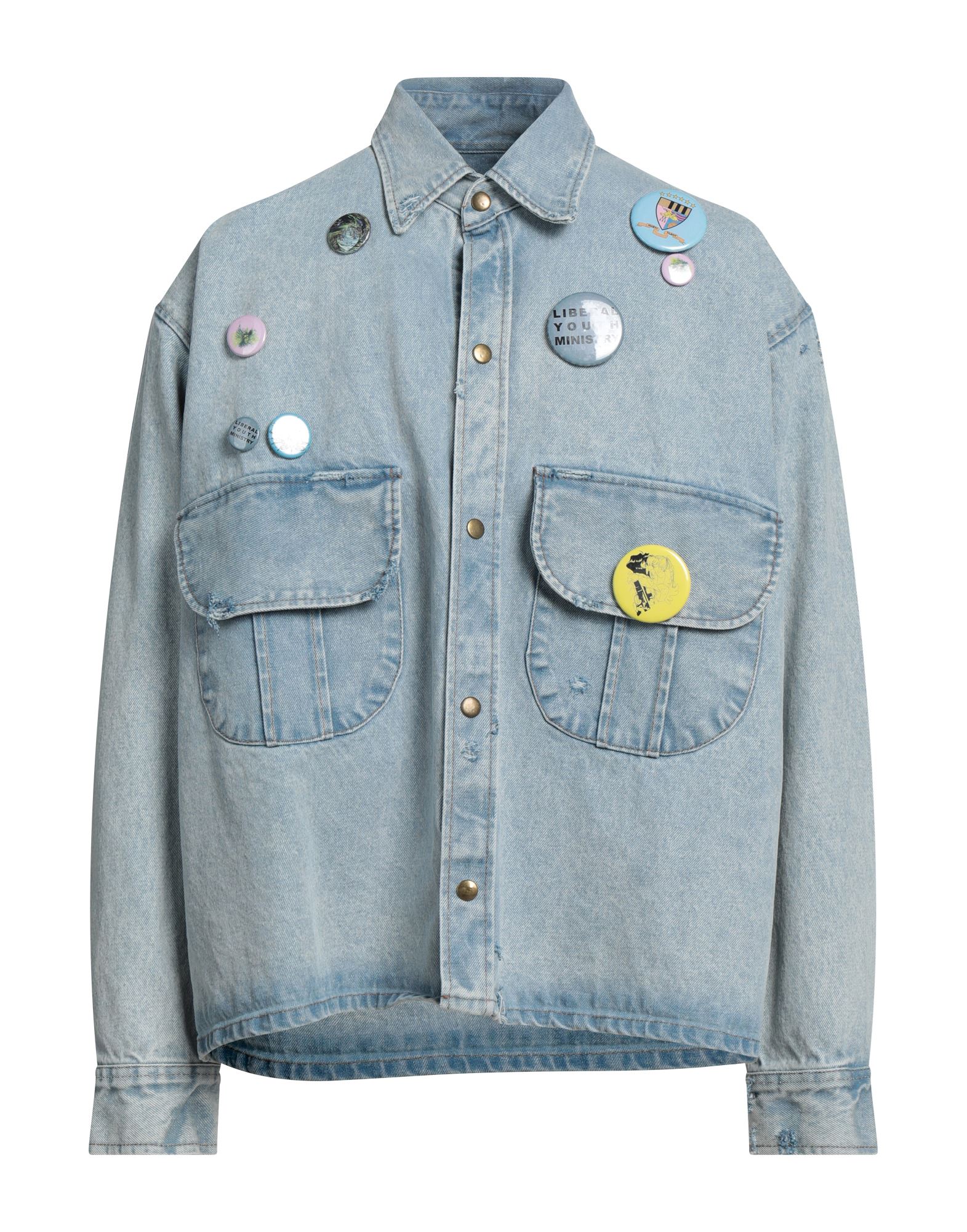 Liberal Youth Ministry Denim Outerwear In Blue
