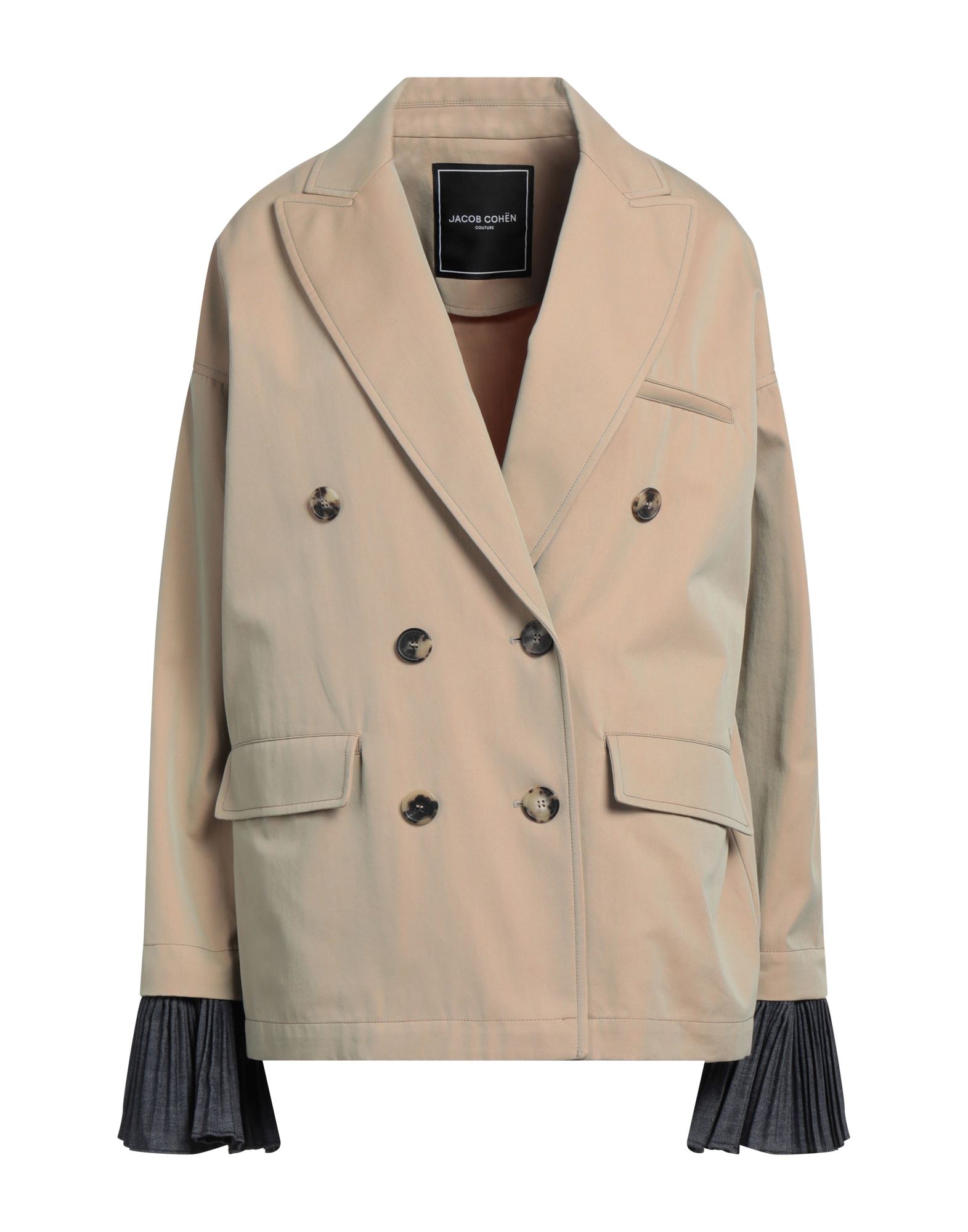 Jacob Cohёn Overcoats In Beige