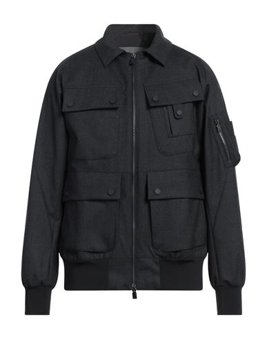 Lardini By Yosuke Aizawa Man Jacket Steel Grey Size L Wool, Polyester, Elastane