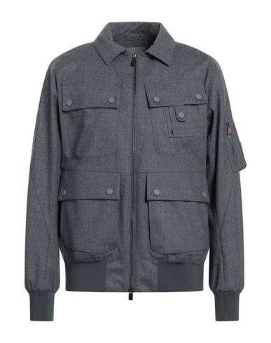 Lardini By Yosuke Aizawa Man Jacket Grey Size L Wool, Polyester, Elastane