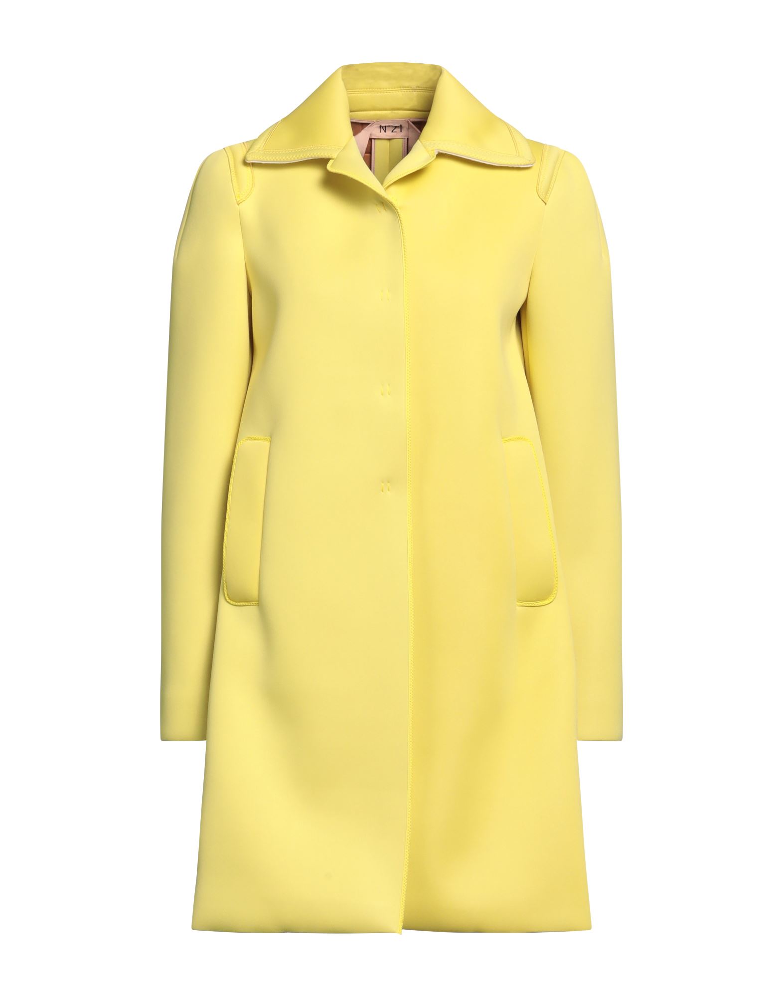 Ndegree21 Overcoats In Yellow