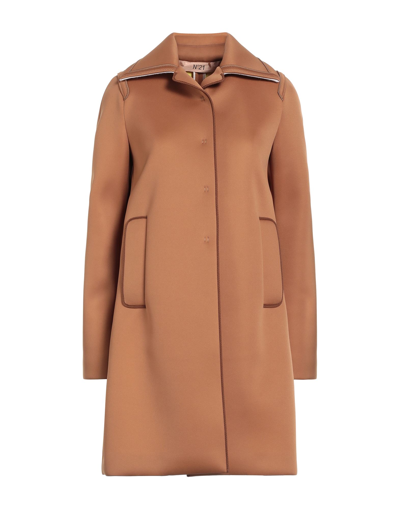 Ndegree21 Overcoats In Camel