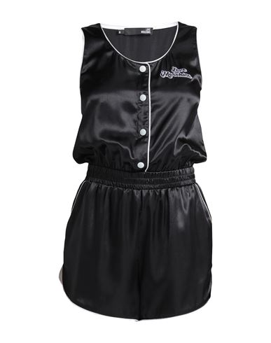 Love Moschino Woman Jumpsuit Black Size L Polyester, Elastane