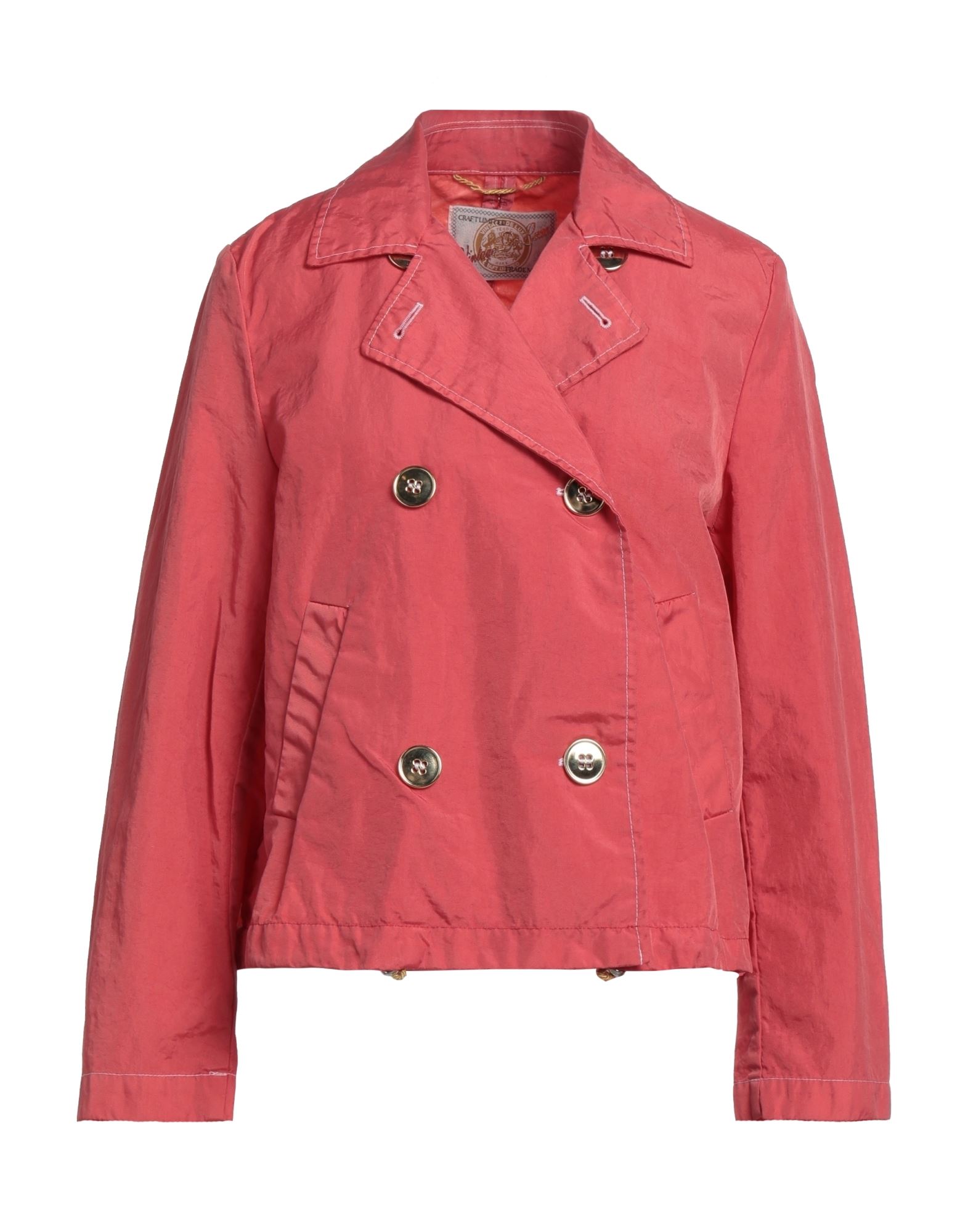 Vintage De Luxe Overcoats In Red