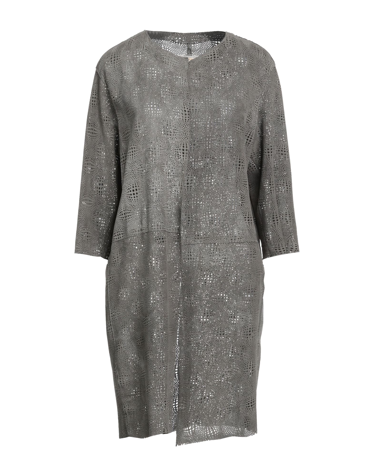 Vintage De Luxe Overcoats In Grey