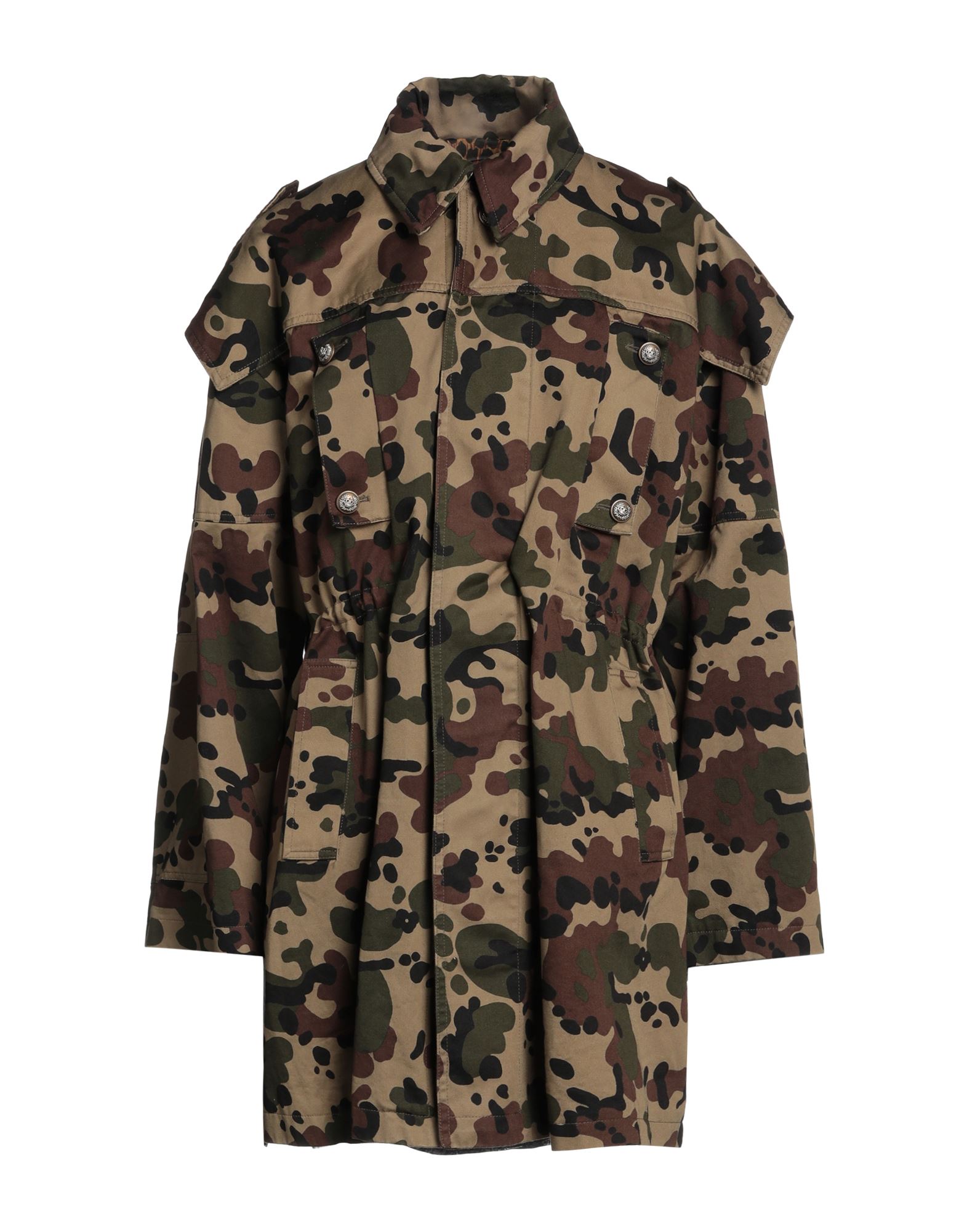 Dolce & Gabbana Overcoats In Green