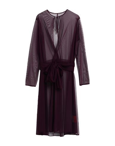 Co. Go Woman Overcoat Deep Purple Size 2 Polyester