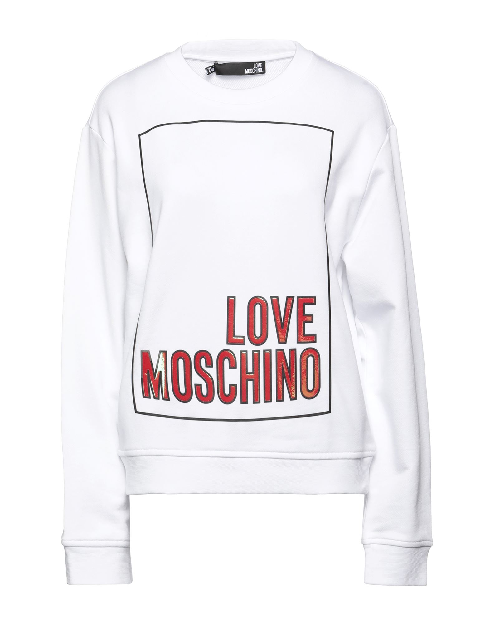 Love Moschino Sweatshirts In White