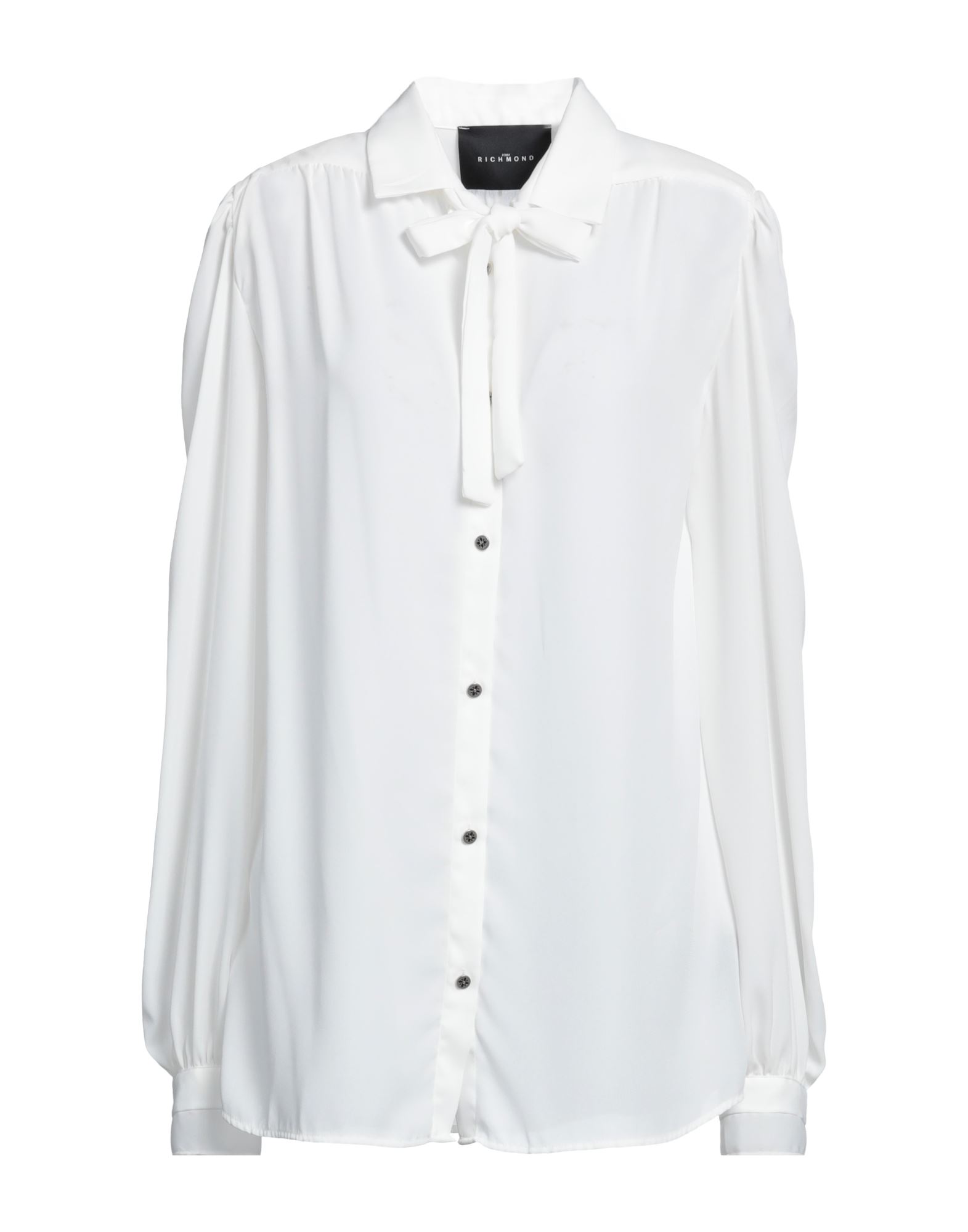 John Richmond Woman Shirt White Size L Polyester