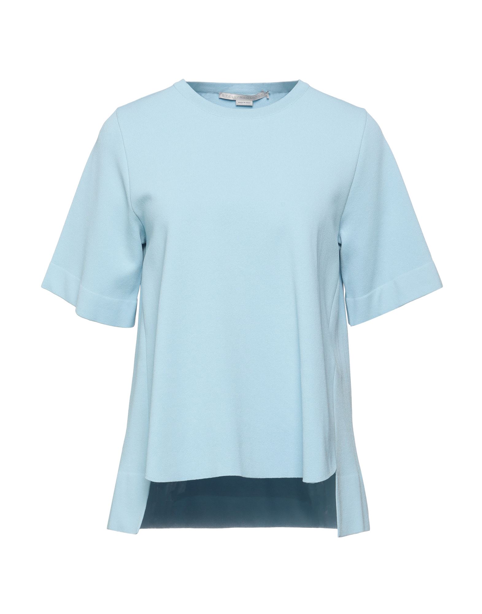 Shop Stella Mccartney Woman Sweater Sky Blue Size 8-10 Viscose, Polyester