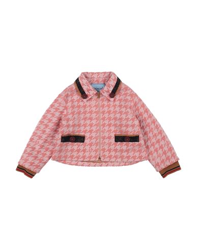 Mimisol Babies'  Toddler Girl Jacket Salmon Pink Size 6 Acetate, Polyester