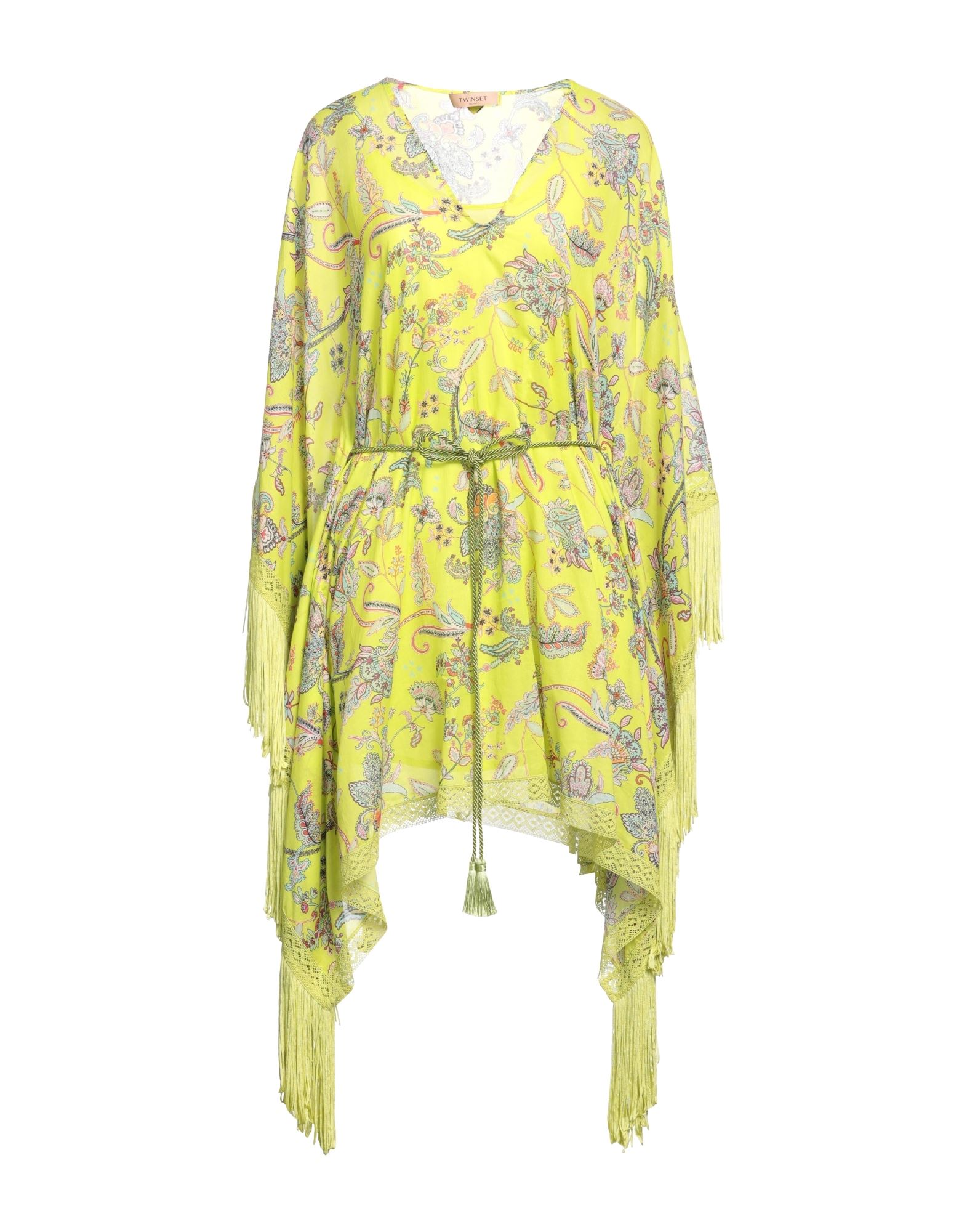 Twinset Kaftans In Acid Green