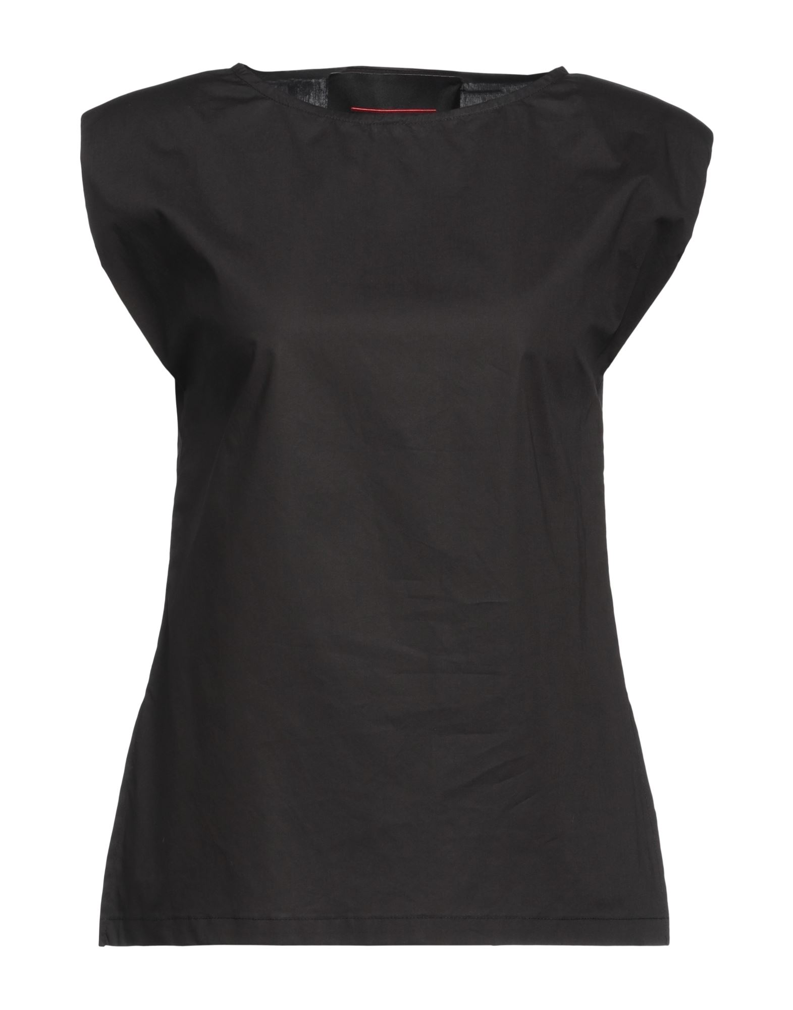 Collection Privèe Collection Privēe? Woman Blouse Black Size 4 Cotton