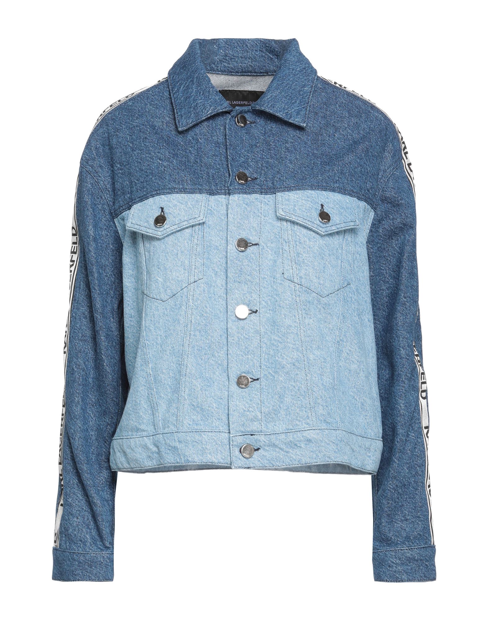 Karl Lagerfeld Denim Outerwear In Blue