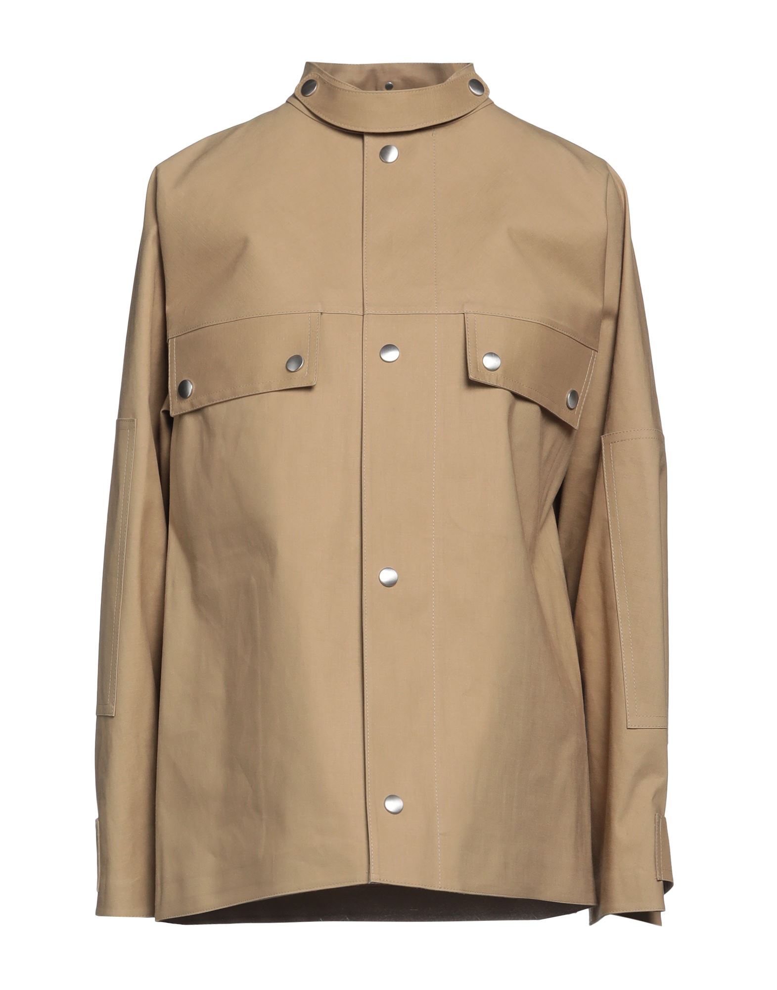 《セール開催中》JIL SANDER レディース ジャケット＆ブルゾン カーキ S コットン 100%